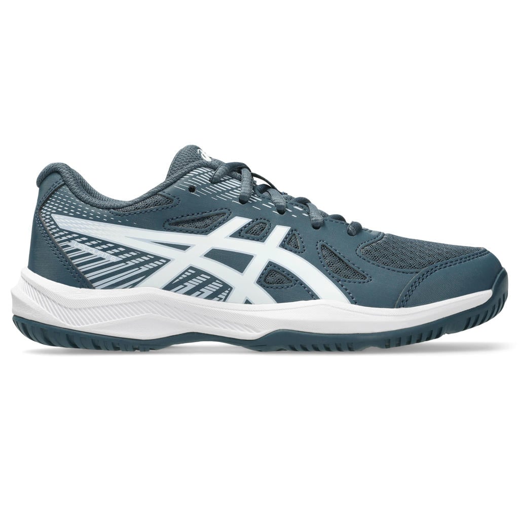 ASICS Upcourt 6 mesh sportschoenen - donkerblauw/wit