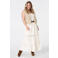 MS Mode viscose broderie maxi rok Plus Size - ecru