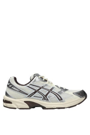 Gel-1130 sneakers ecru/zilver/bruin