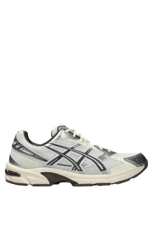 Gel-1130 sneakers ecru/zilver/bruin