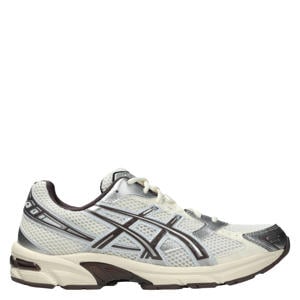 Gel-1130 sneakers ecru/zilver/bruin