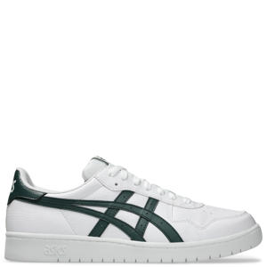 Japan S imitatieleren sneakers - wit/donkergroen