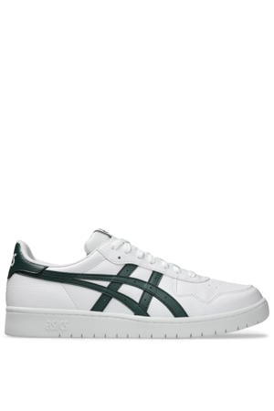 Japan S imitatieleren sneakers - wit/donkergroen