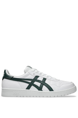 Japan S imitatieleren sneakers - wit/donkergroen