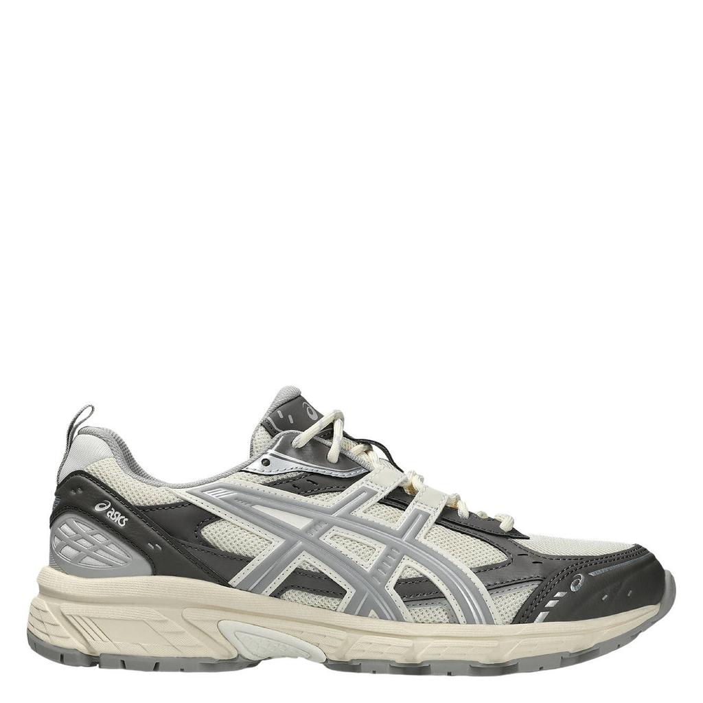Ecru, grijs en zwarte heren ASICS Gel-Nunobiki sneakers van mesh-pu/voering: mesh/voetbed: eva met veters