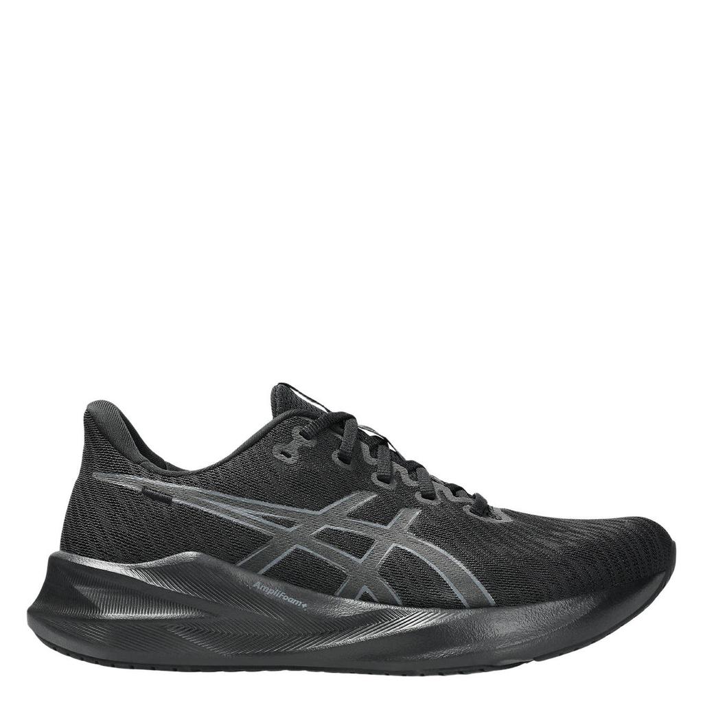 Zwarte heren ASICS Versablast 4 hardloopschoenen van mesh-pu/voering: mesh/voetbed: eva met veters