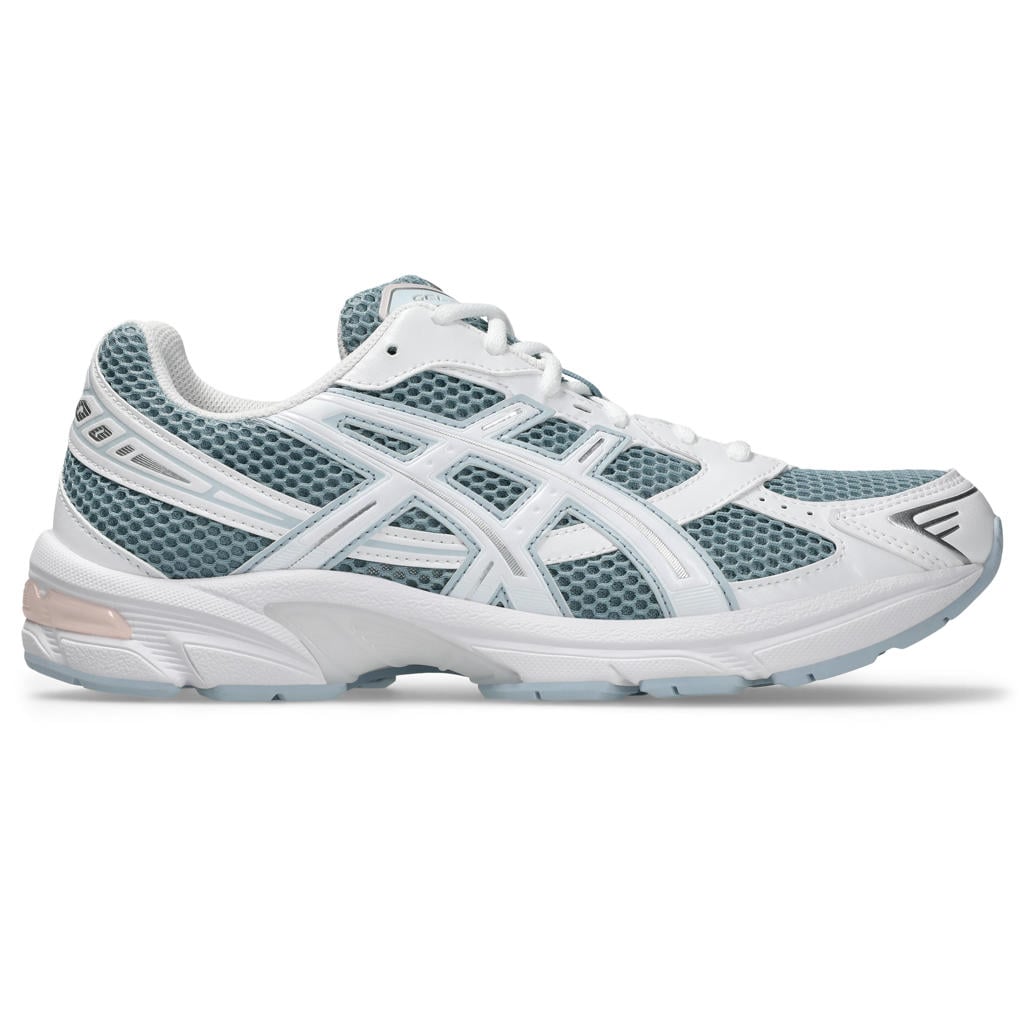 Wit en turquoise dames ASICS Gel-1130 sneakers - van mesh-pu/voering: mesh/voetbed: eva met veters
