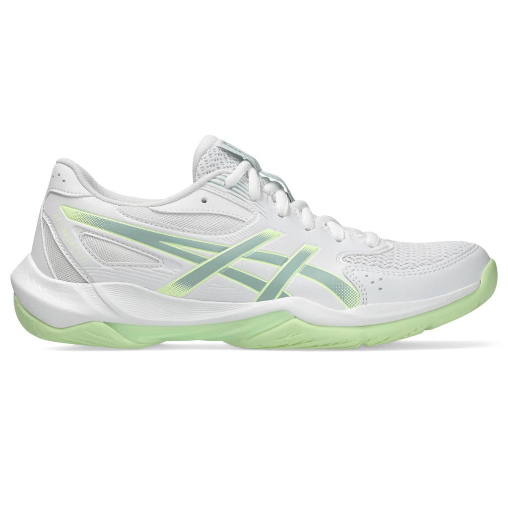 ASICS Gel-Rocket 12 mesh sportschoenen - wit/groen