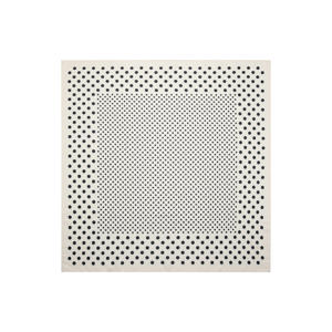 sjaal met stippen beige