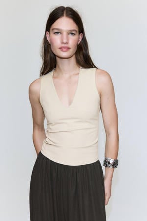 top - beige