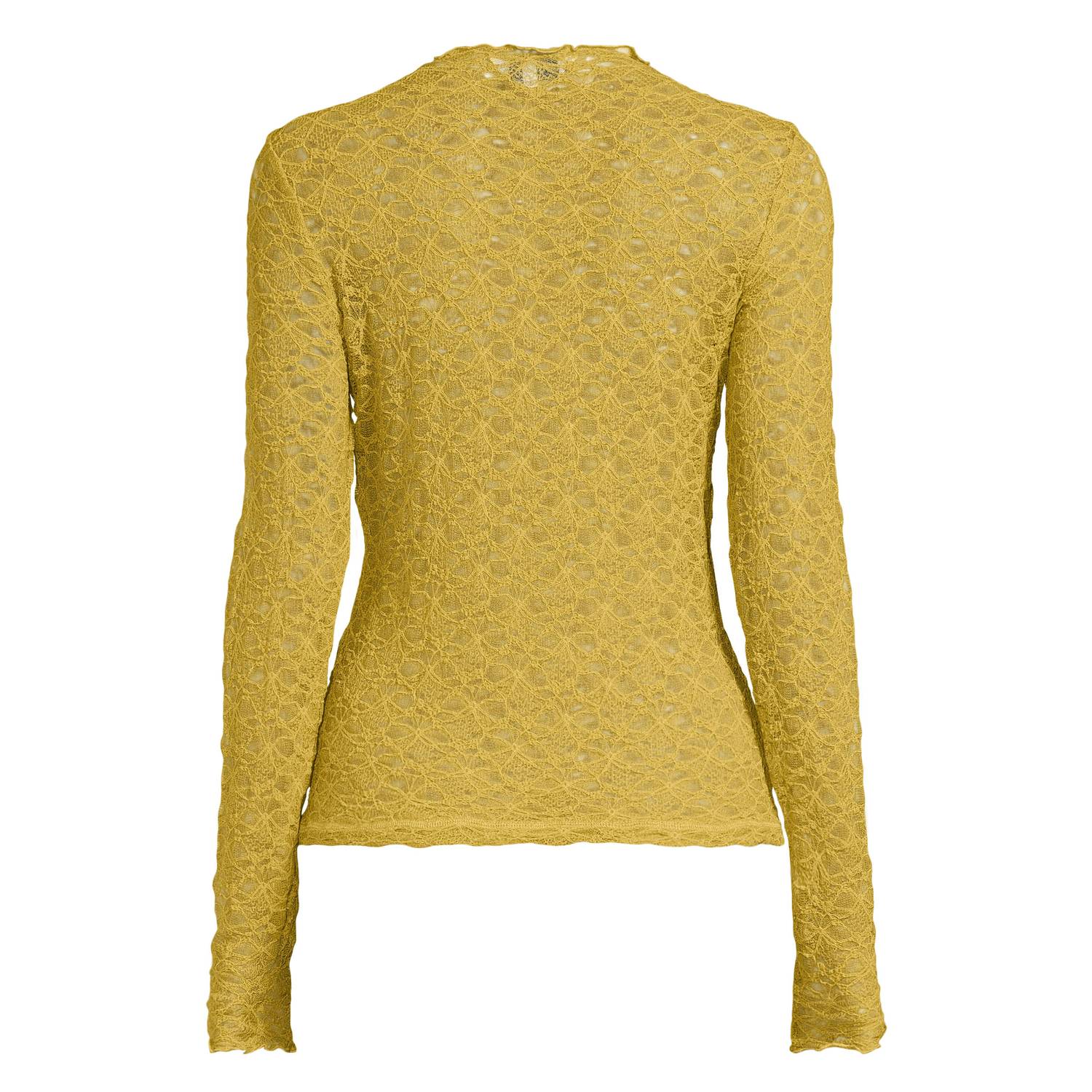 Anytime kanten top khaki