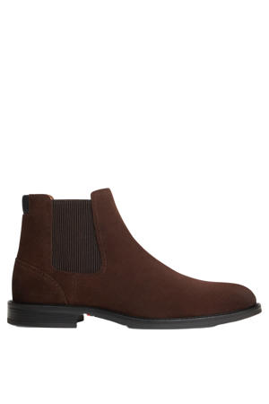 suède chelsea boots - bruin