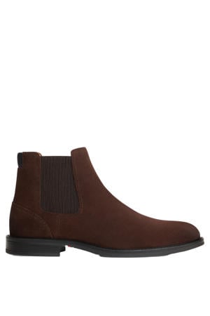 suède chelsea boots - bruin