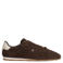 Tommy Hilfiger suède sneakers - donkerbruin