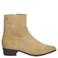 Tommy Hilfiger suède enkellaarsen - beige