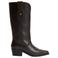 Tommy Hilfiger western leren cowboy boots - zwart