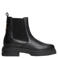 Tommy Hilfiger leren chelsea boots - zwart