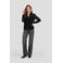 Anytime transparante kanten blouse zwart