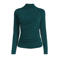 Ruby gedrapeerde jersey top donkergroen