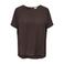 ONLY CARMAKOMA CARVICA rechtvallende top met stippen Plus Size - bruin