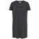 ONLY CARMAKOMA mini jurk met strass-steentjes en tekst Plus Size - grijs