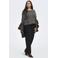 ONLY CARMAKOMA oversized top Plus Size - antraciet
