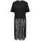 ONLY CARMAKOMA midi jurk Plus Size - zwart