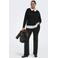 ONLY CARMAKOMA Caralba Ls Mix Top Jrs top Plus Size - zwart