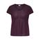 ONLY CARMAKOMA top met glitters Plus Size - donkerpaars