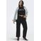 ONLY CARMAKOMA T-shirt met tekstprint Plus Size - zwart