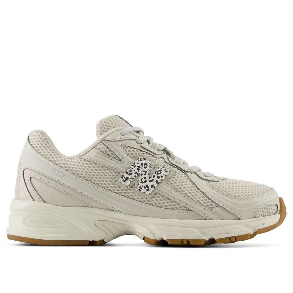 New Balance 740 sneakers met panterprint - zand