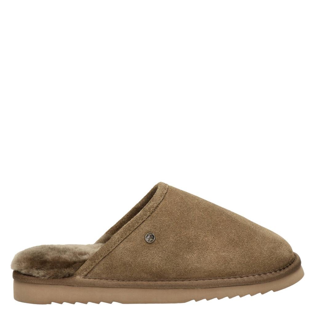 Warmbat Australia Classic suède pantoffels - lichtbruin