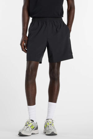loose fit casual short - zwart