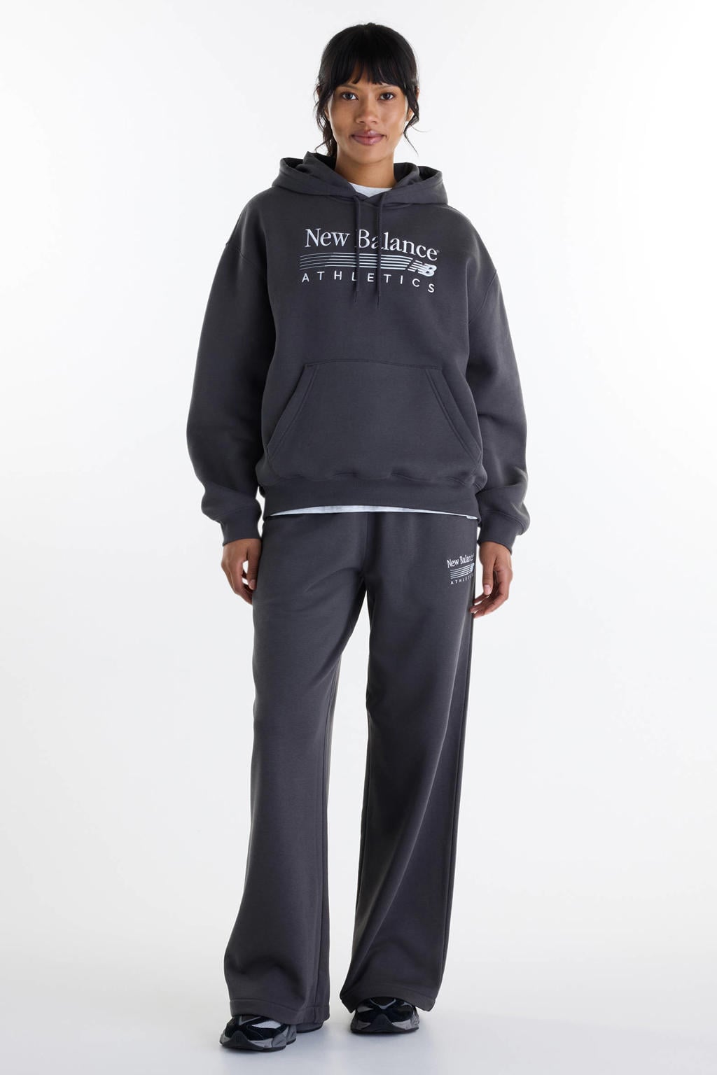 New Balance hoodie met logo - zwart
