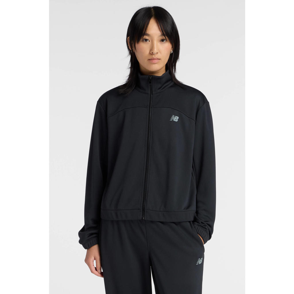 New Balance trainingsjack - zwart