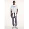 New Balance regular fit T-shirt met logo - wit