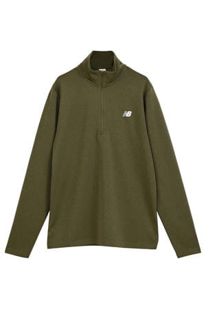 sportshirt met lange mouwen - olijfgroen