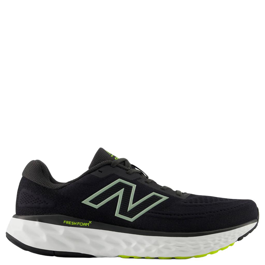 Zwarte heren New Balance EVOZ V4 mesh hardloopschoenen - van mesh-pu/voering: mesh/voetbed: eva met veters