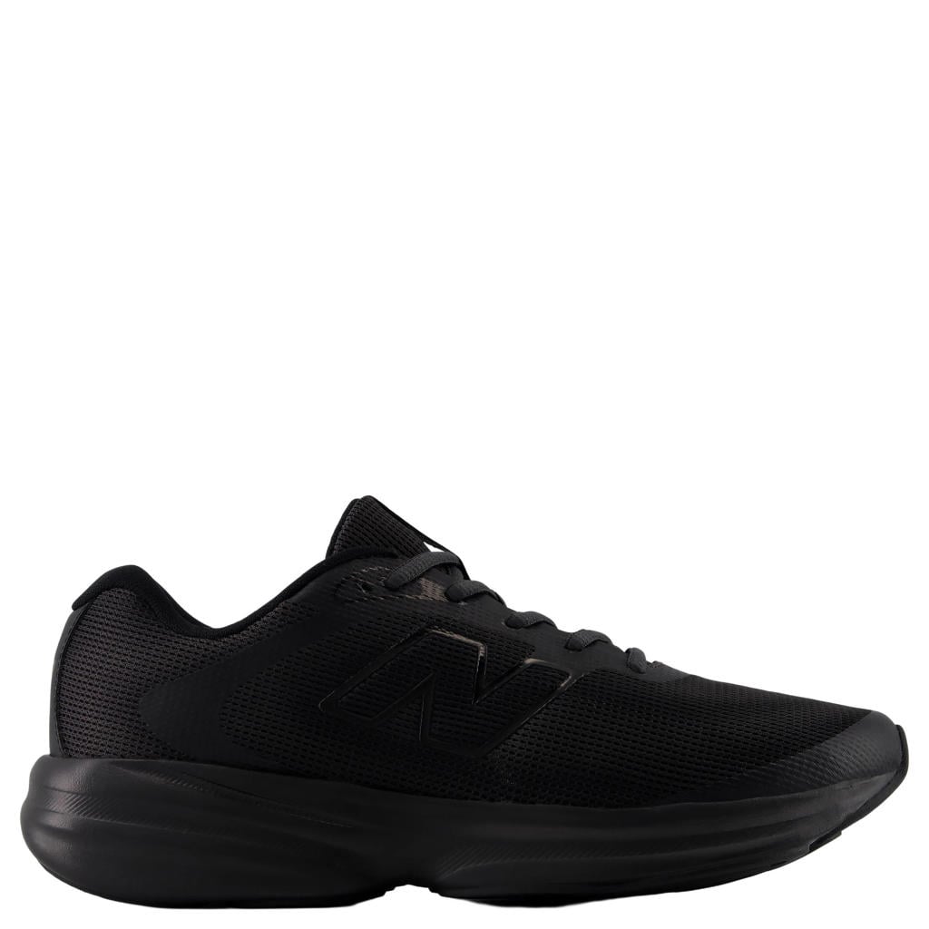 Zwarte heren New Balance 411 V4 hardloopschoenen - van mesh/voering: mesh/voetbed: eva met veters