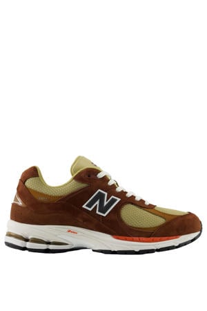2002R mesh sneakers - bruin/groen