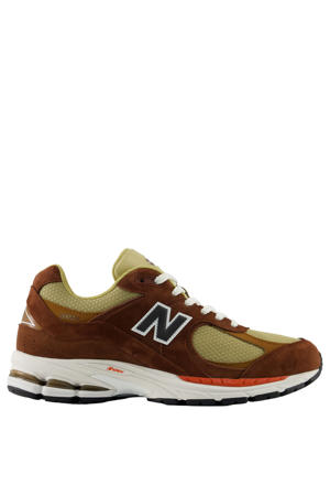 2002R mesh sneakers - bruin/groen