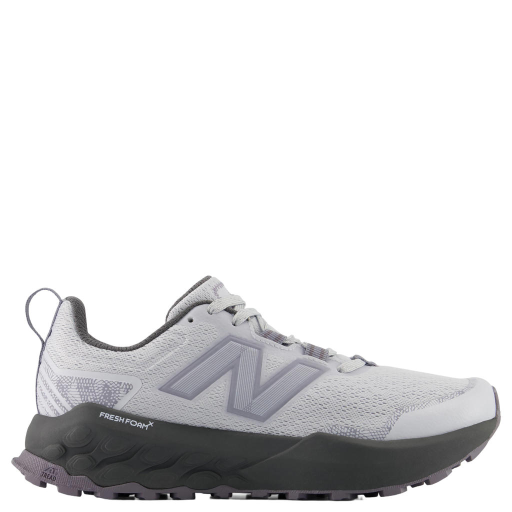 Lichtgrijs en grijze dames New Balance Garoé V2 hardloopschoenen - van mesh-pu/voering: mesh/voetbed: eva met veters