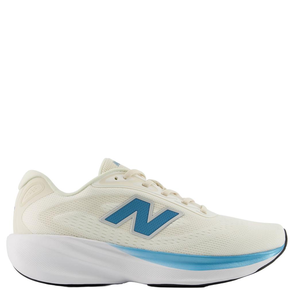 Ecru en lichtblauwe dames New Balance 680 v9 mesh hardloopschoenen -