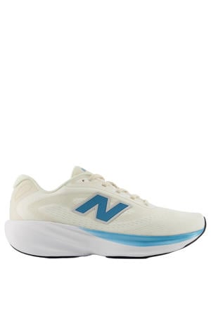 680 v9 mesh hardloopschoenen - ecru/lichtblauw