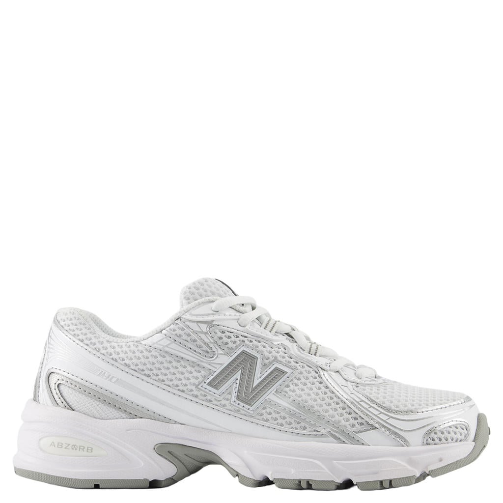 Witte jongens en meisjes New Balance 740 sneakers - van mesh-pu/voering: mesh/voetbed: eva met veters