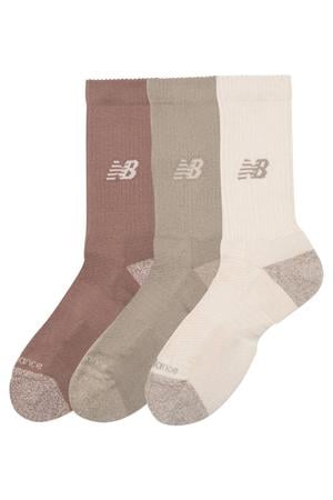 Active sokken - oudroze (set van 3)