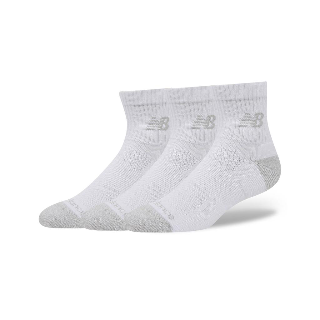New Balance Active sokken met logo - wit (set van 3)