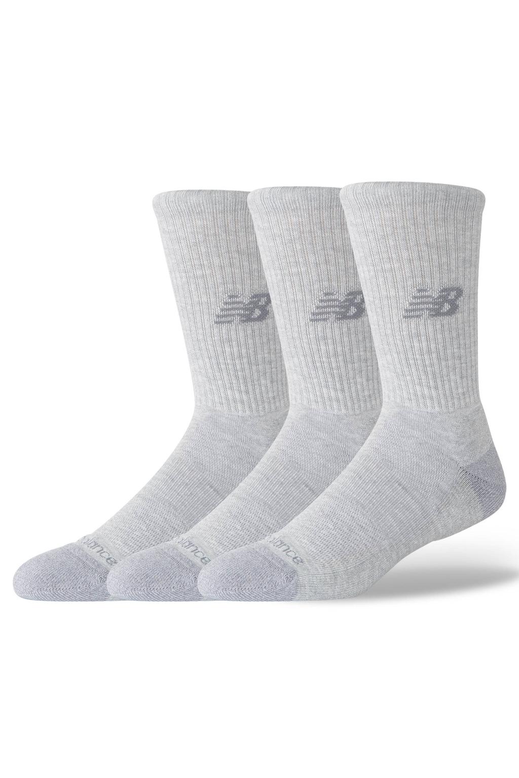 New Balance Active sokken met logo - grijs (set van 3)