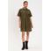 Cache Cache corduroy korte jurk - stone gray