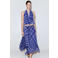 Mango geruite top - blauw